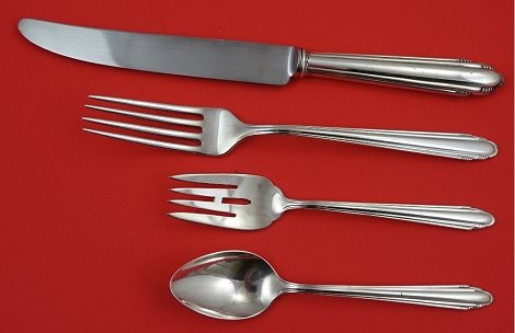Dinner 4-pc Setting availability based on stock listed below - Contempora by Dominick and Haff - Sterling